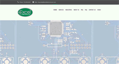 Desktop Screenshot of excelelectronics.com