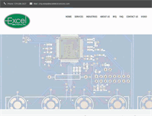 Tablet Screenshot of excelelectronics.com